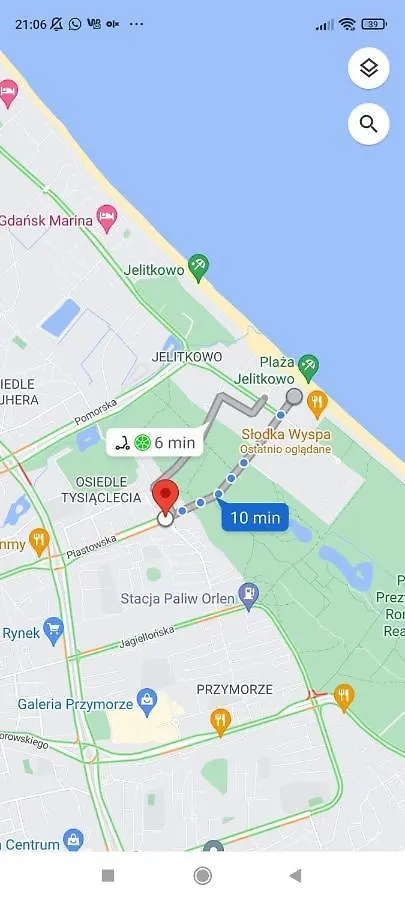 Apartament Piastowska 100 Gdańsk